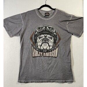 HARLEY-DAVIDSON GOOD BOY Print T-Shirt Size L Texoma